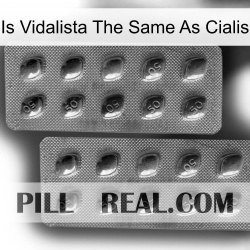 Is Vidalista The Same As Cialis